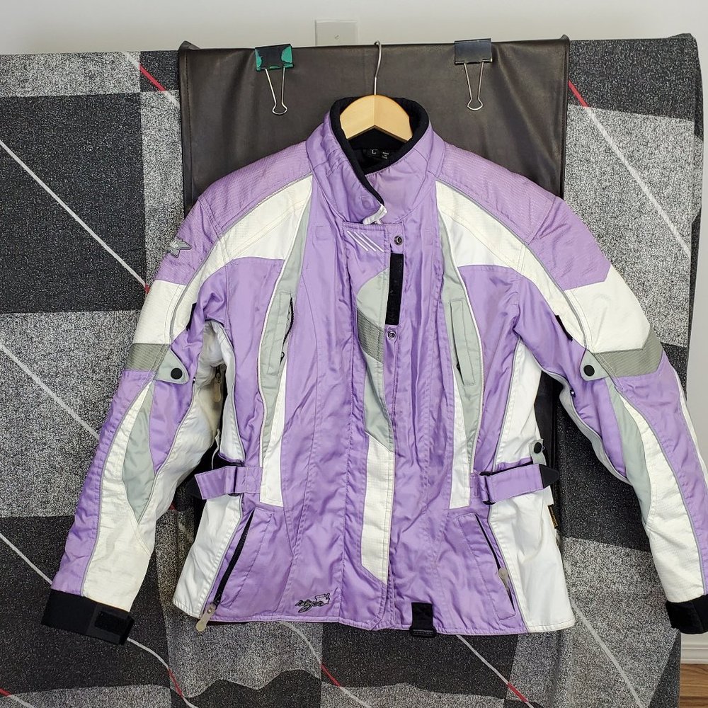Castle X rider heavy winter coat w/multiple pockets & size L
